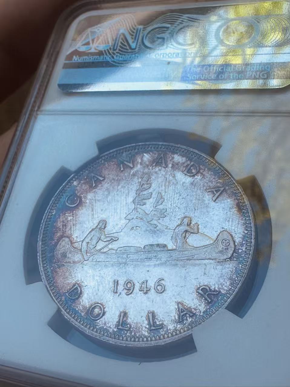 Canada 1946 Silver Dollar NGC MS-62