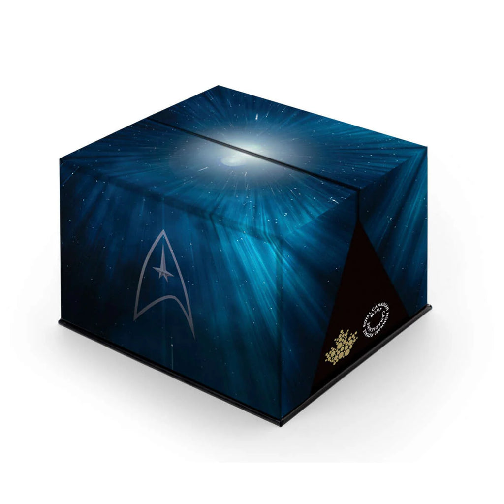 2017 $30 Star Trek Five Captains - 2 Oz Pure Silver Coloured