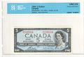 Canada Modified 1954 5 Dollars BC39c Beattie-Rasminsky S/X1195514 CCCS CH UNC 64